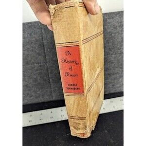 A History Of‎ Russia G. Vernadsky / Hardcover / 1944 Edition  Used